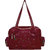 Lada big size multiple pocket red hand bag for girls, ladies and womens