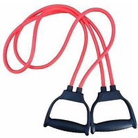 HASHTAG FITNESS  Resistance Band Double Toning Tube, Exercise equipments, Physical Therapy Full Body Fitness