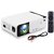 T5 New Upgraded Smart Projector 3D Full HD 4K WiFi miracast 3200 Lumens Home Cinema Theater Mini Projector 1080P (White)