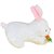 Billebon Rabbit with Carrot Stuffed Soft Plush Toy, White 30 cm Pack of 1