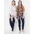 Get Wrapped Multicolour Polyester Printed Scarves for Women - Pack of 2