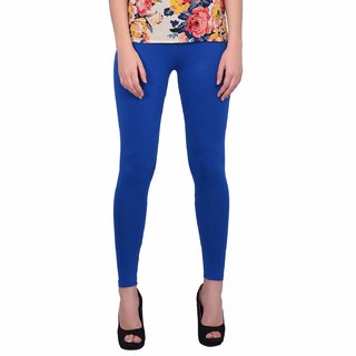 ATTRACTIVE ANKLE LENGTH LEGGING(BLUE)
