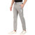 Leebonee Men's PC Terry Solid Grey Track Pant with Side Zip Pockets and Back Pocket