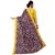 DORI Blue Georgette Printed Saree