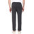 Leebonee Men's PC Sinker Solid Dark Grey Track Pant with Side Zip Pockets and Back Pocket
