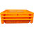 Spillbox Multipurpose Basket Stand Rack for Office Use, Home,Fruits Onion, Potato, Vegetables -4 RACKS-ORANGE