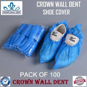 CROWN WALL DENT SHOE COVER POLY ( PACK OF 100)