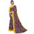 DORI Blue Georgette Printed Saree