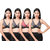 MANSI LINGERIES Femina Sports Bra For Women Pack of 4 ( Size - 34B)