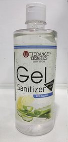 UTTERANCE Gel Sanitizer WITH 72 ALCOHOL ( 500 ML FLIPTOP )
