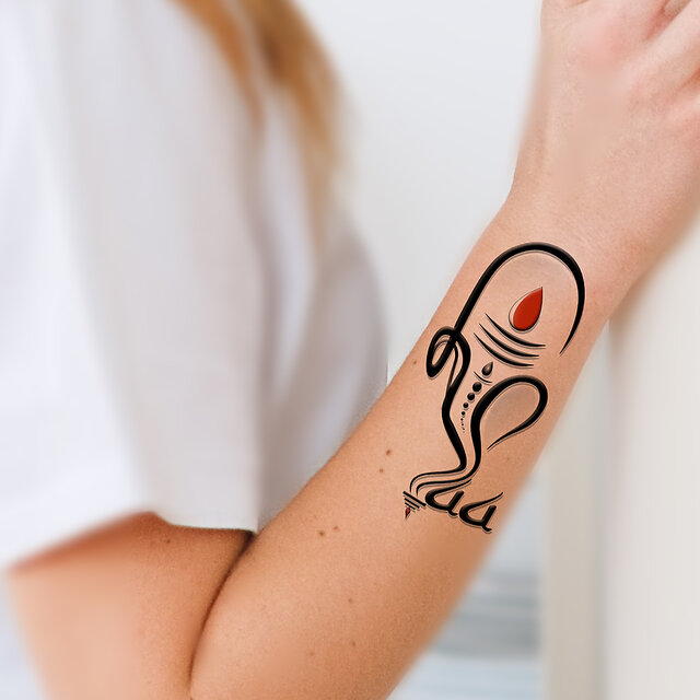 Comet Busters Temporary Maa Tattoo Sticker  Price in India Buy Comet  Busters Temporary Maa Tattoo Sticker Online In India Reviews Ratings   Features  Flipkartcom