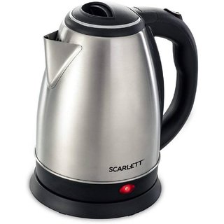 SkyKitchen Scarlett Stainless Steel Energy Saving Fast Electric 2.0L Kettle (With Concealed...