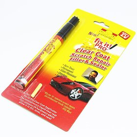 Mugdha Enterprise UV Sunlight Activated Clear Coat Scratch Repair Filler Sealer - Car Scratch Remover Pen pack of 1