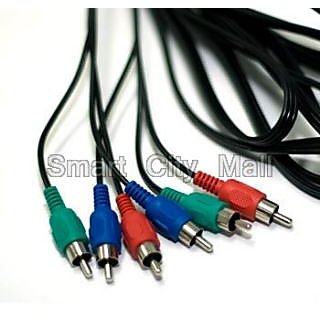 3 RCA to 3RCA Cable for LCD DTH PLASMA Led Tv DVD 1.5m