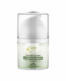 Lass Naturals Under Eye Cream   Cream for Reducing Puffed Eyes and Dark Circles, 35g  Skin Care
