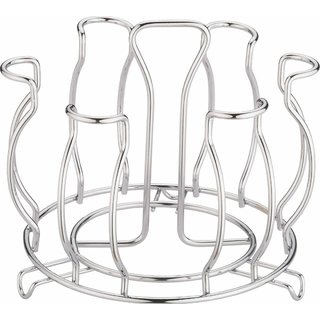 Stainless Steel Glass Stand/Lotus Glass Stand/Glass Holder for Kitchen Dining Table