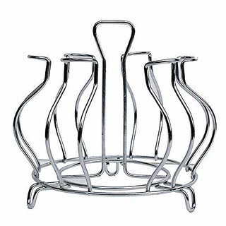 Stainless Steel Glass Stand/Lotus Glass Stand/Glass Holder for Kitchen Dining Table
