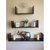 onlinecraft wooden wall shelf (ch39) brown ( U rack shelf)