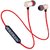 Wireless Magnetic Red Bluetooth In the Ear Headset With Mic
