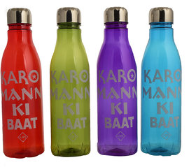 Karo Mann Ki Baat Water Bottle Set of 8