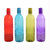 Sparkle Unbrakable Plastic Water Bottles Set of 4 Multicolor
