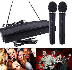 Easter Professional Vhf Series 2 in 1 Dual Wireless / Cordless Microphone