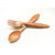 Agri club Neem Wood Spoon  Fork Set  Handmade  100 Natural