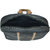 AQUADOR Laptop Backpack with Tan  Black faux vegan leather(AB-S-1513-TANBLACK)