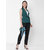 Get Wrapped Printed Satin Neck Scarf for Women