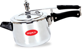 Impex Instar Ib5 Induction Base Aluminium Pressure Cooker With Inner Lid - 5 Litre