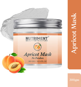 Nutriment Apricot Mask 300gram, Hydrates Skin, Removing Oil  Pore Tightening , Paraben Free , for all Skin Types