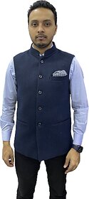Blue Nehru Jacket