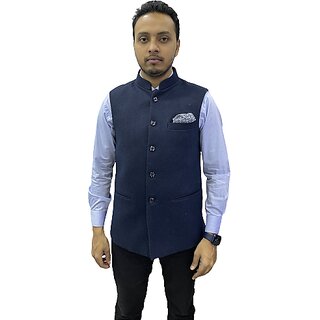 Blue Nehru Jacket