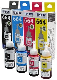 Epson Ink Bottles- Set of 4