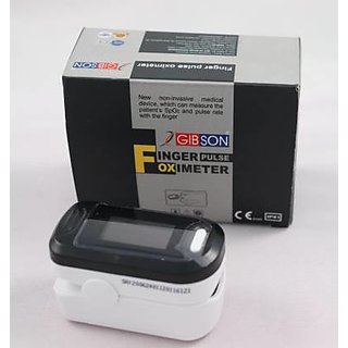 Gibson Finger pulse oximeter black white Pulse Oximeter