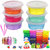 FC 36 pc Air Dry Clay+6 Crystal Slime for Kids(Boys,Girls)