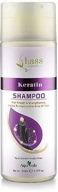 Lass Naturals Keratin Shampoo Hair Growth  Strength Help to Improve Elasticity of Hair - 200 ml