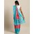 Meia Coral Red & Blue Supernet Dyed Kota Saree