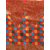 Meia Red & Blue Silk Blend Checked Banarasi Saree