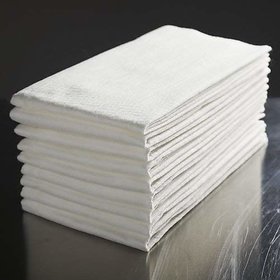 Rxshopy Disposable Non-Woven Face and Body Towel, White Medium 46X36 Inch (Pack of 20)