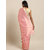 Meia Pink & Gold-Toned Silk Blend Woven Design Baluchari Saree