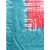 Meia Coral Red & Blue Supernet Dyed Kota Saree