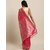 Meia Coral & Gold-Toned Silk Blend Woven Design Banarasi Saree
