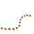 Raviour Lifestyle Gold Plated Brass Stylish Original 5 Mukhi 5 Face Rudraksha Bracelet For Men Women Unisex Adult