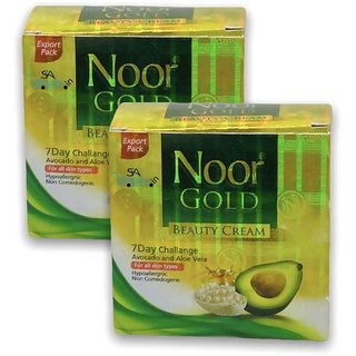Noor Gold Beauty Cream 20g (Made In PK) (Pack of 2, 20g Each)