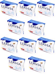 LERVIA Milk Soaps 75 Gms - Set Of 10