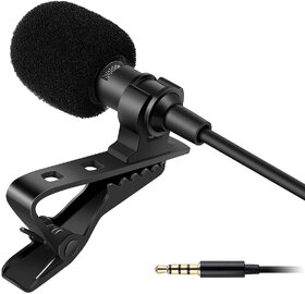 Anoint India Collar Mic 3.5 mm For You tube, Collar Mike For Voice Recording, Lapel Mic Mobile, Pc, Laptop, Android
