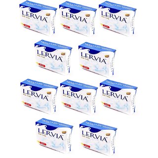 Imported Lervia Milk Soap - 10 Pcs Pack