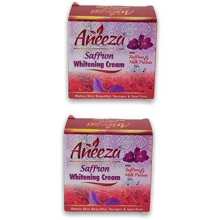                       Aneeza Saffron Whitening Cream 20g (Pack of 2)                                              