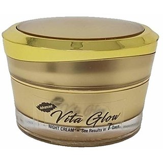                       Vita Glow Advance. Skin Fairness Night Cream                                              